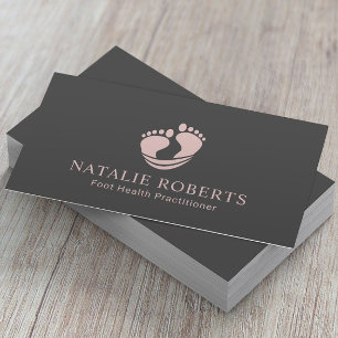 Chiropodist Foot Massage Practitioner Business Card