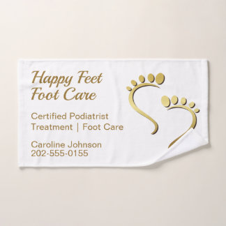 Chiropodist Podiatrist Pedicure Foot Care Hand Towel