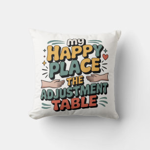 Chiropractic Adjustment Bliss for Back Pain Relief Cushion