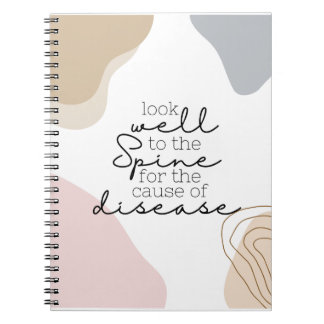 Chiropractic, Chiropractor, Chiropractic Student, Notebook