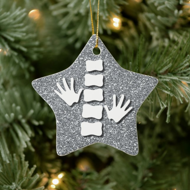 Chiropractic/Chiropractor Christmas Ornament (Tree)