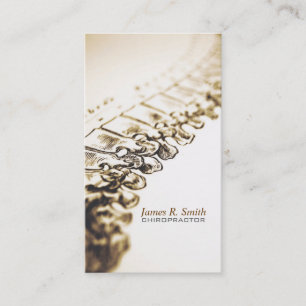 Chiropractic, Chiropractor, Health Clinic Business Card