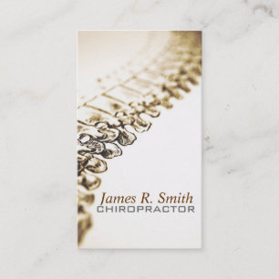Chiropractic, Chiropractor, Health Clinic Business Card