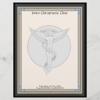 Chiropractic Chiropractor Letterhead Design