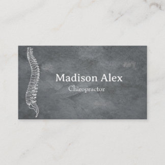 Chiropractic Chiropractor Massage Spa Therapist Business Card