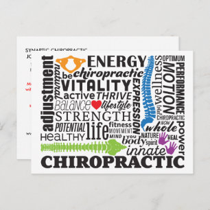 Chiropractic Collage Reactivation Recall Postcard