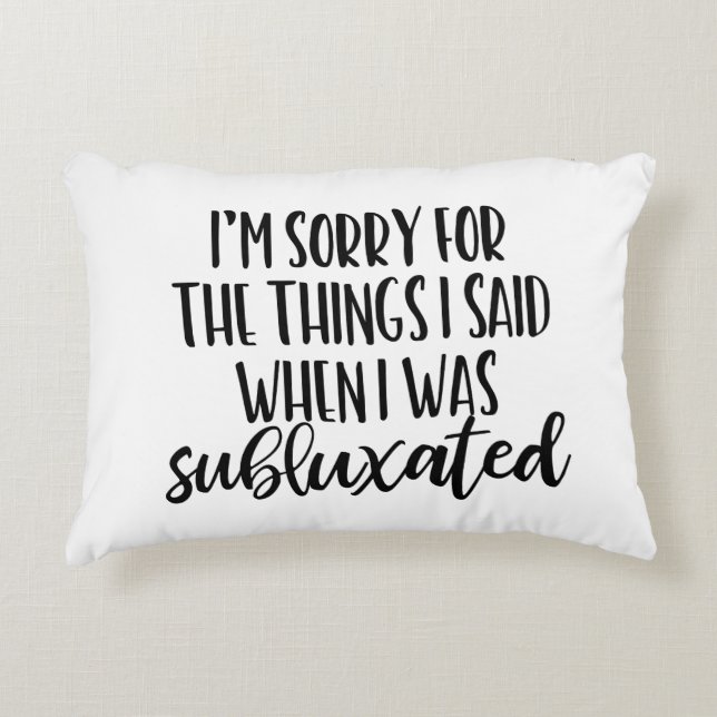 Chiropractic Decorative Cushion (Front)