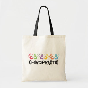 Chiropractic Hand Prints Tote Bag