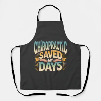 Chiropractic Healing and Back Pain Relief Apron