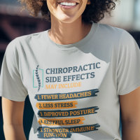 Chiropractic Side Effects Funny Chiropractor Gag