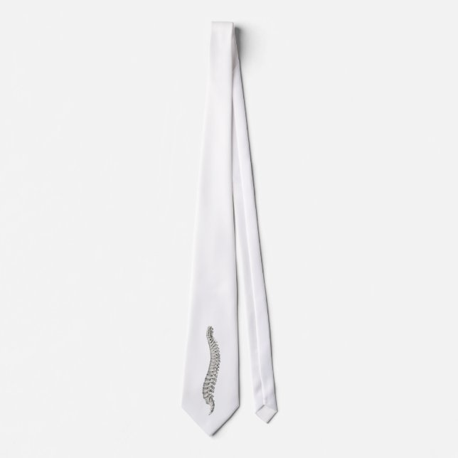 Chiropractic Spine Necktie (Front)