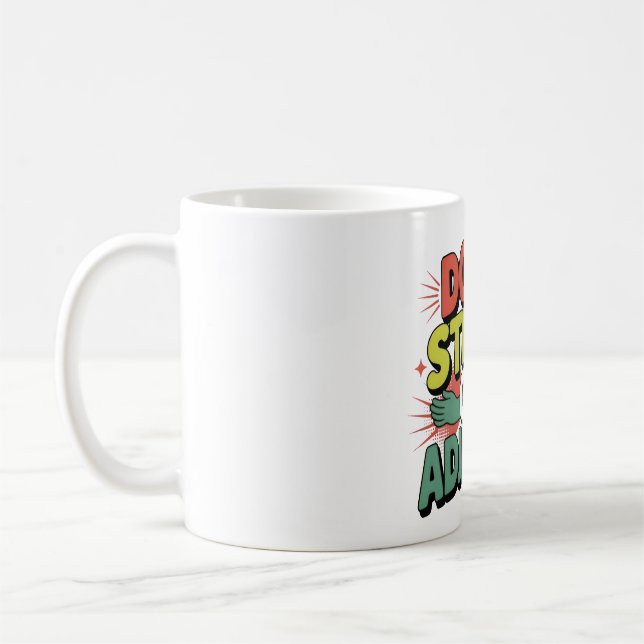 Chiropractic Stress Relief Back Adjustment Gift Coffee Mug (Left)