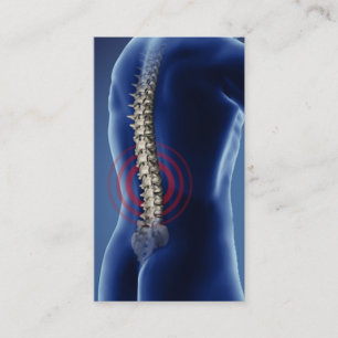 Chiropractor Business Card2 Card