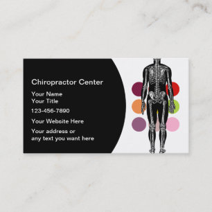 Chiropractor Business Cards