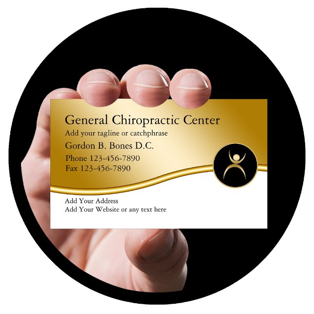 Chiropractor Business Cards (Creator Uploaded)
