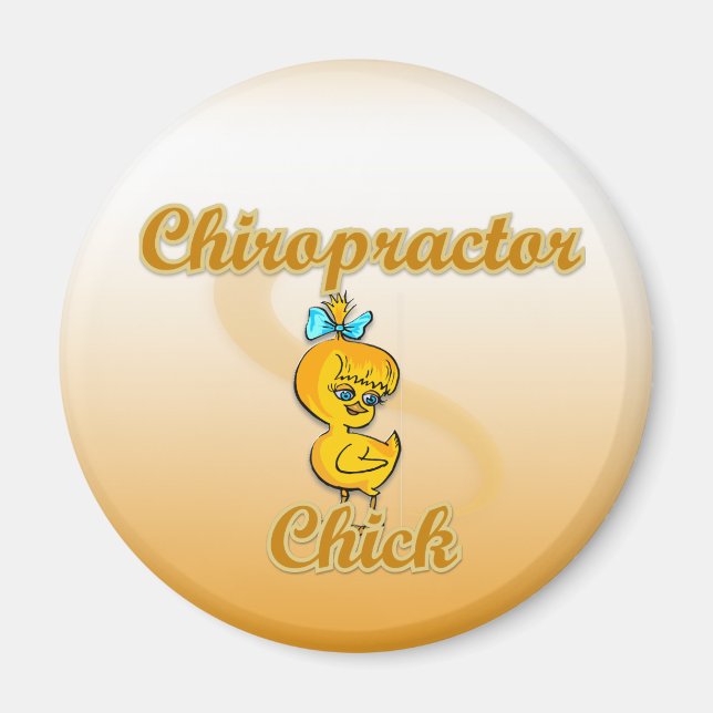 Chiropractor Chick Magnet (Front)