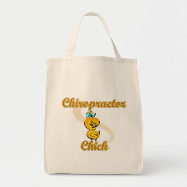 Chiropractor Chick Tote Bag (Front)