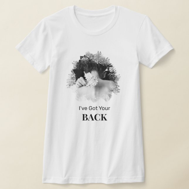 *~* Chiropractor Chiropractic Back Health Logo QR T-Shirt (Laydown)