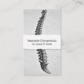 Chiropractor, Chiropractic, Health Business Card