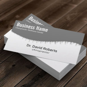Chiropractor Chiropractic Spine Wellness Chiro #2 Business Card
