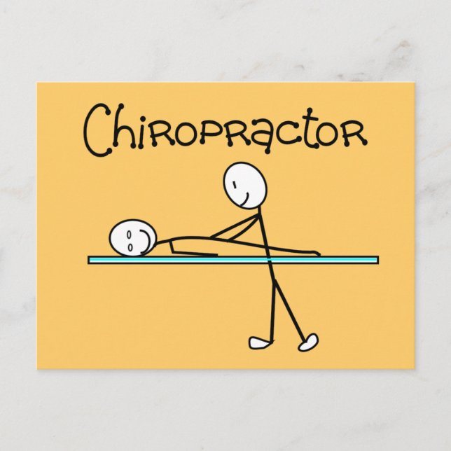 Chiropractor Gifts Postcard (Front)