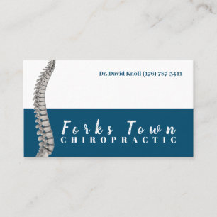 Chiropractor Health Doctor Therapist Business Card
