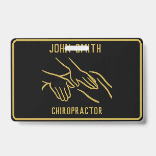 Chiropractor Professional ID Badge