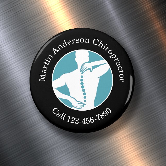 Chiropractor Promotional Bulk Business Magnets  (Creator Uploaded)