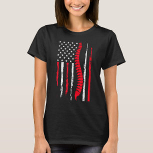 Chiropractor USA Flag Expert Chiropractic Assistan T-Shirt