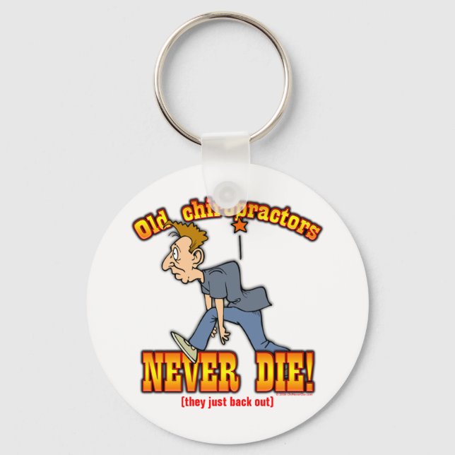 Chiropractors Key Ring (Front)