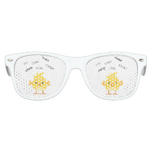 Chirp Baby Chick Cute Emoji Kids Sunglasses