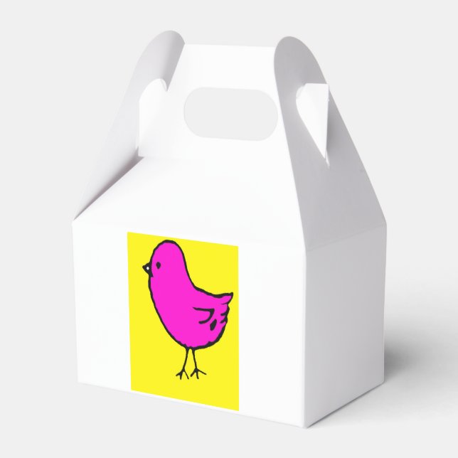 Chirp Chirp  Favour Box (Front Side)