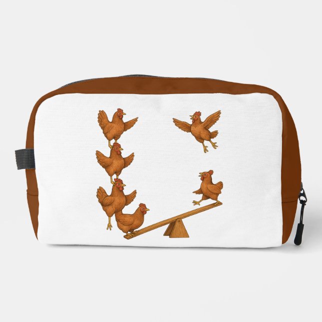 Chirpy Chickens acrobat squad Dopp Kit (Front)