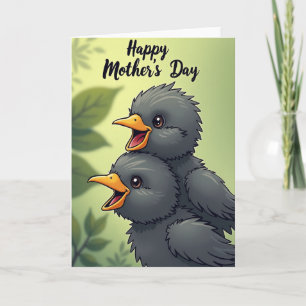 Chirpy Mothers Day Image Card