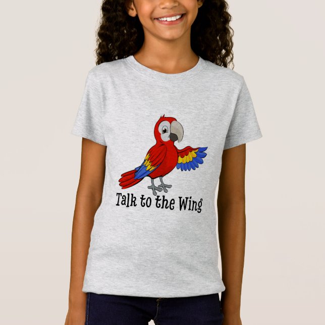 Chirpy Parrot T-Shirt (Front)