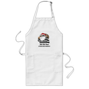 chirstmas stealing heart long apron