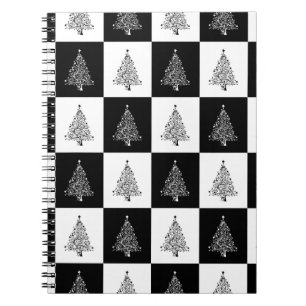 Chirstmas Tree Chess Spiral Notebook