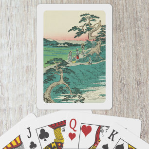 Chiryuu, Japan: Vintage Woodblock Print Playing Cards