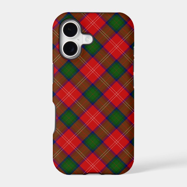 Chisholm tartan red green plaid (Back)