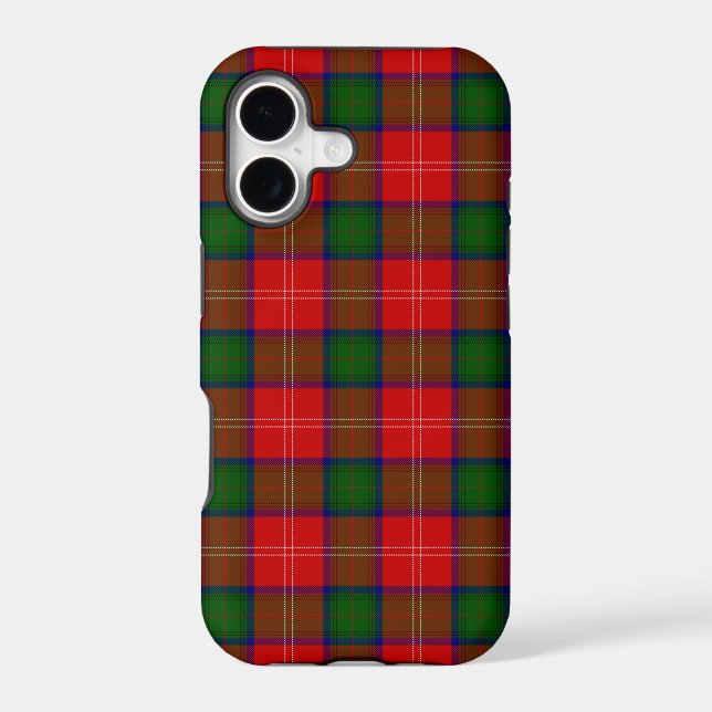 Chisholm tartan red green plaid (Back)