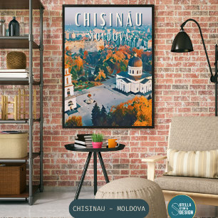 Chisinau, la ville de l'architecture soviétique poster