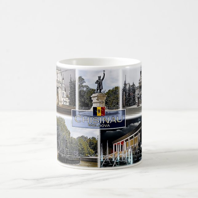 Chisinau - Moldova - Mosaic - Coffee Mug (Center)