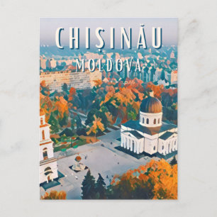 Chisinau, the city of Soviet architecture Postcard