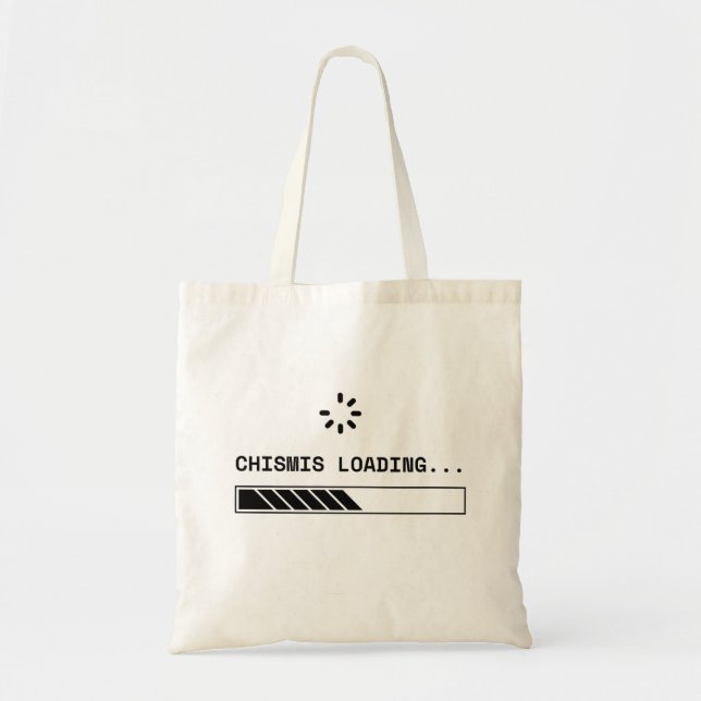 Chismis Loading Funny Filipino Gossip Tote Bag (Front)