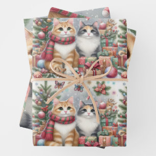 Chistmas cats paper