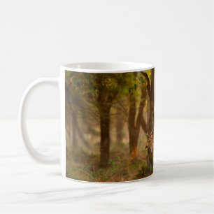 Chital or cheetal, Axis axis, spotted deers or axi Coffee Mug