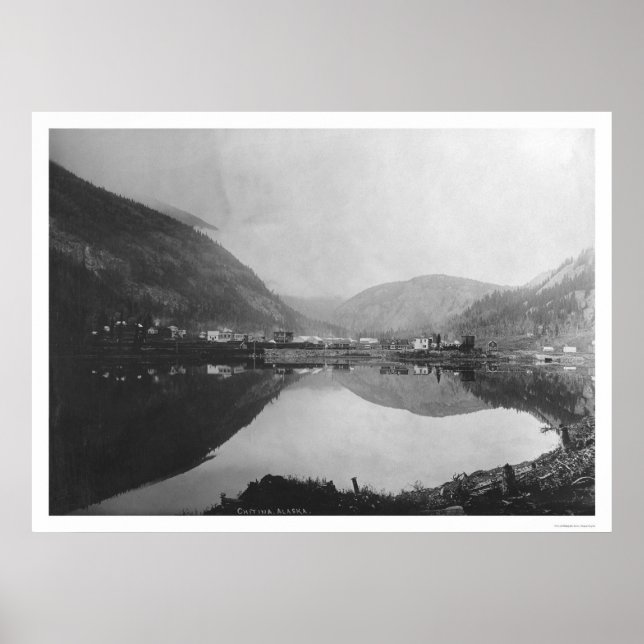 Chitina, Alaska Panoramic 1916 Poster (Front)