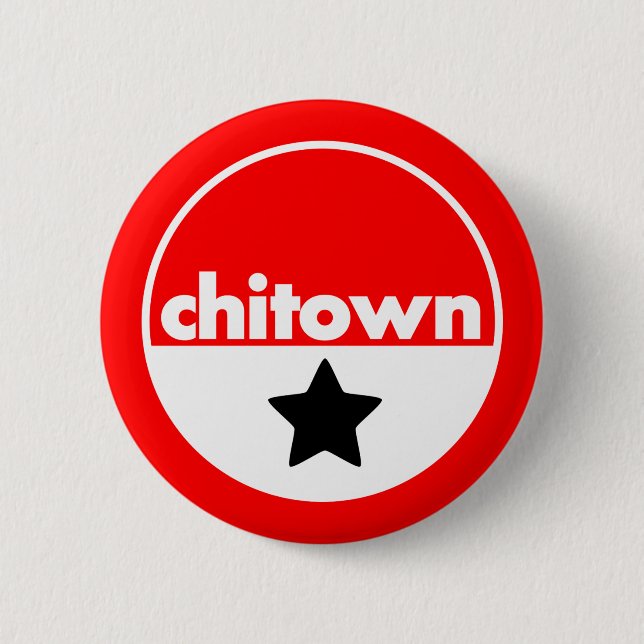 ChiTown 6 Cm Round Badge (Front)