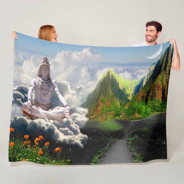 CHIVA of the MOUNTAINS Fleece Blanket (In Situ)