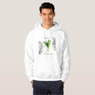 Chives - Allium schoenoprasum Hoodie